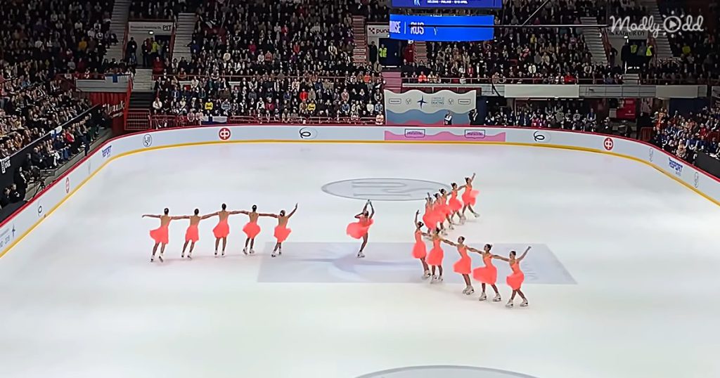 Elles Sont Devenues Championnes Du Monde De Patin Synchronis Avec Cette Performance